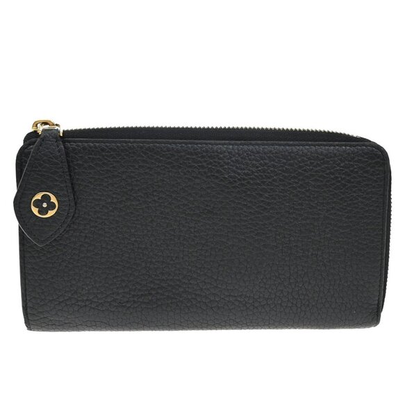 LOUIS VUITTON Portefeuille Comete Long Bifold Wallet Taurillon BK M63102 30RL291 - Picture 1 of 14